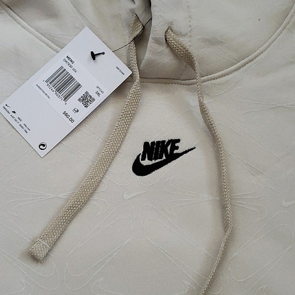 NWT Men's Nike Fleece Warm Hoodie - Picture 12 of 12